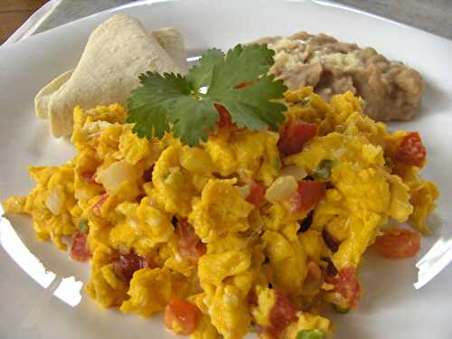Mexican Style Scrambled Eggs