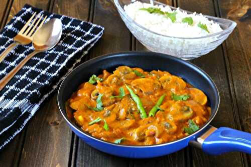 Mushroom Butter Masala