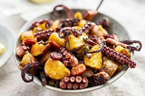 Octopus with Chorizo & Potatoes