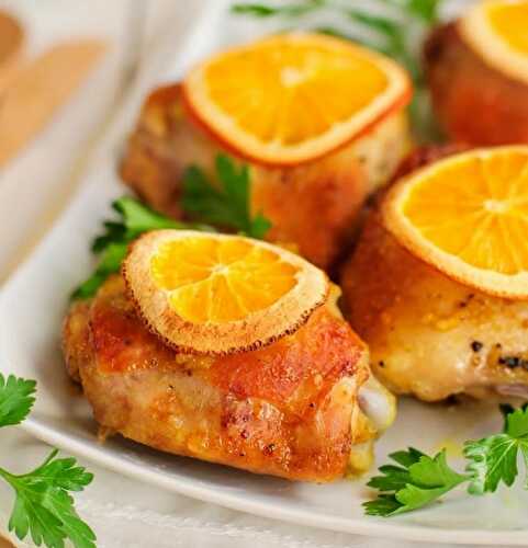 Orange & Ginger Chicken Thighs