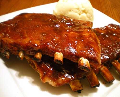 Oven BBQ Spare Ribs