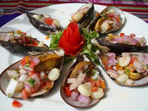 Peruvian Style Mussels