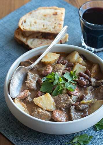 Portuguese Beef & Chorizo Stew