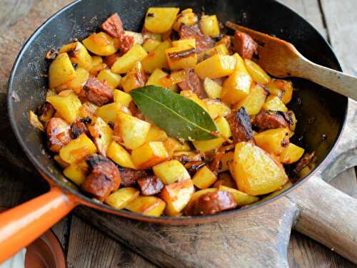 Potato & Chorizo Stir Fry