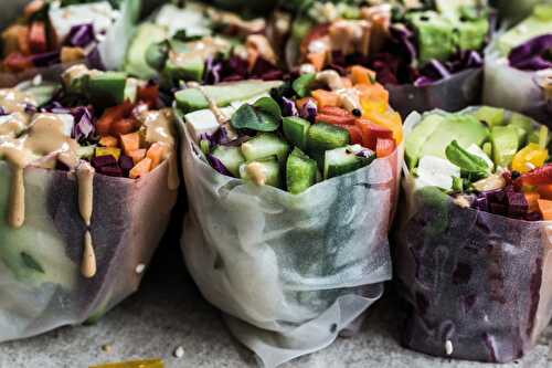 Rainbow Summer Rolls