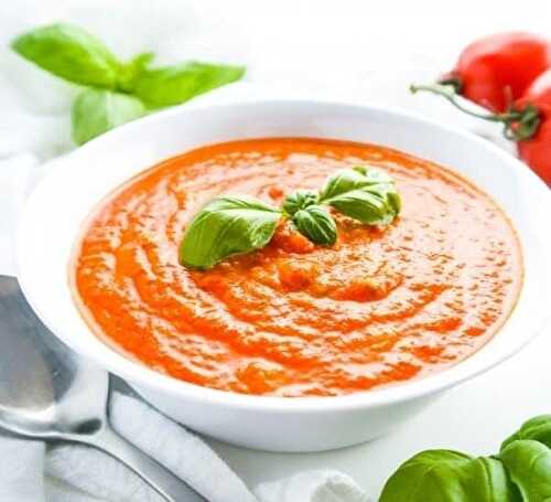 Roasted Tomato Keto Soup