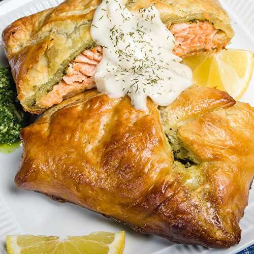 Salmon & Dill Parcels