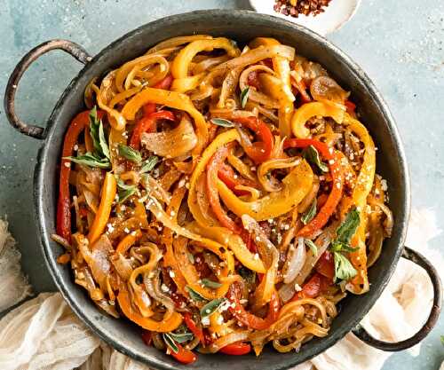 Sauteed Peppers & Onions