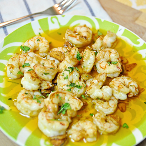 Shrimp & Garlic Saute