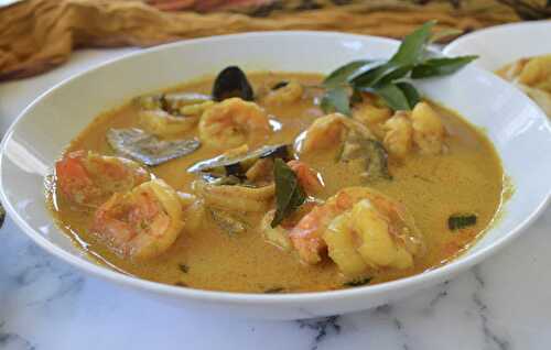 Shrimp & Green Plantain Curry