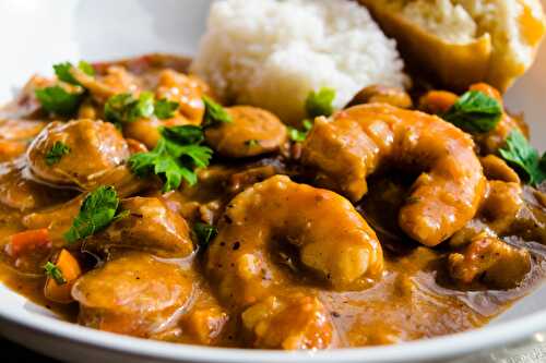 Shrimp Gumbo with Chicken & Sausage