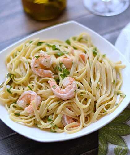 Shrimp Linguine