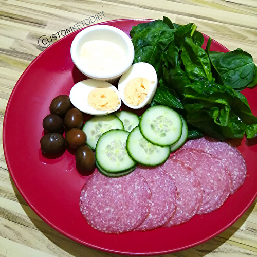 Simple Salami Platter