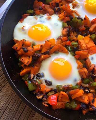 Smoky Sweet Potato Skillet