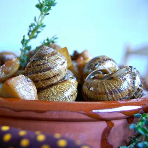 Snails with Bacon & Mushrooms