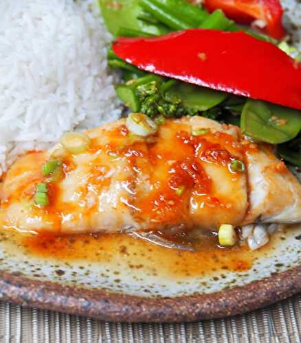 Soy & Sweet Chilli Fish