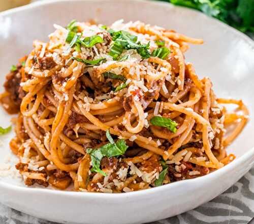 Spaghetti Bolognese