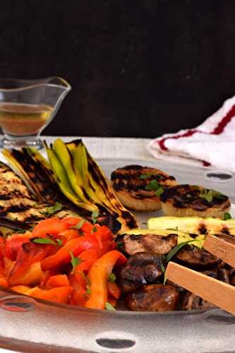 Spanish Style Grilled Vegetables