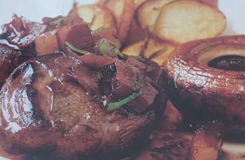 Spanish Style Pigeon With Wild Mushrooms