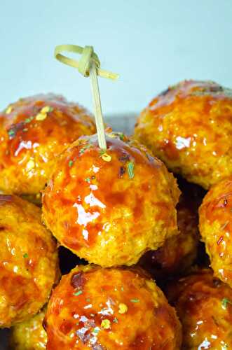Spicy Chicken Meatballs