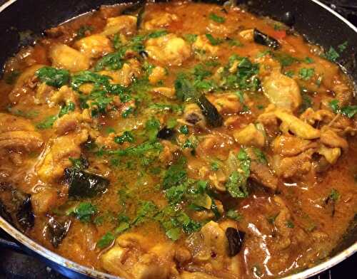 Spicy Kerala Chicken Curry