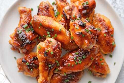 Spicy Maple Baked Chicken Wings