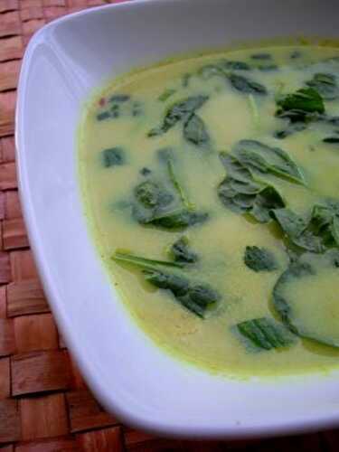 Spinach & Coconut Soup