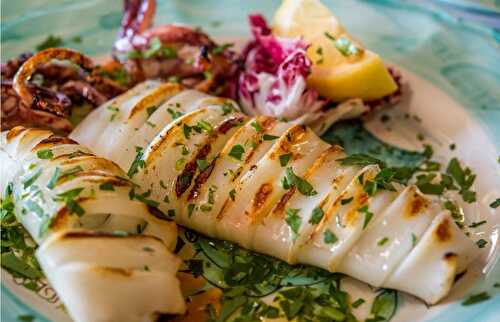 Squid With Chilli & Mint