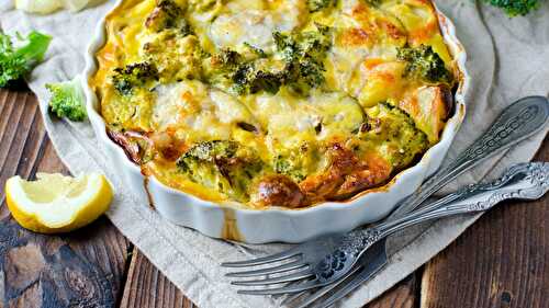 Stilton & Broccoli Bake