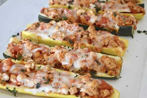 Stuffed Zucchini Boats