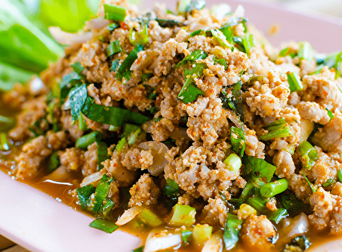Thai Minced Pork Salad