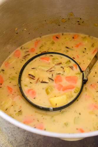 Vegan Wild Rice Soup