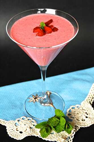 Yogurt & Strawberry Mousse
