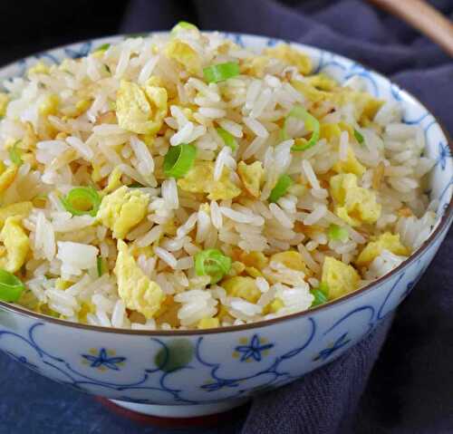 Asian Style Egg Rice