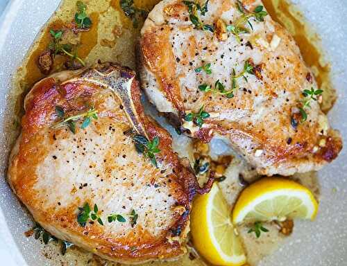 Garlic Butter Pork Chops