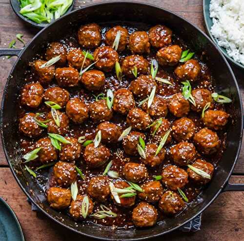 Honey & Garlic Meatballs