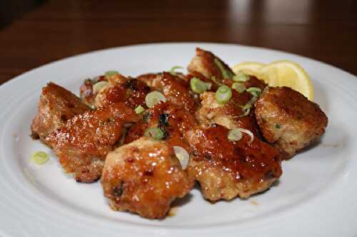 Japanese Style Meatballs