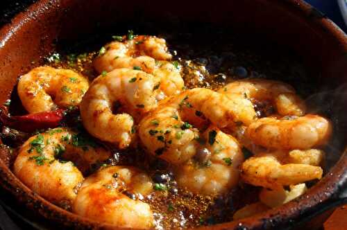 Pil Pil Prawns