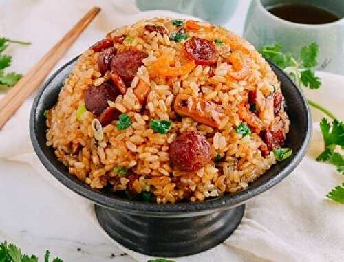 Sticky Rice with Chinese Sausage