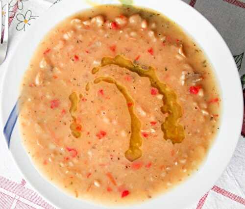 Albanian White Bean Soup