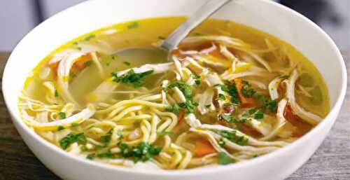 Singapore Style Chicken Noodle Soup