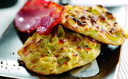 Welsh Cheese & Leek Pancakes