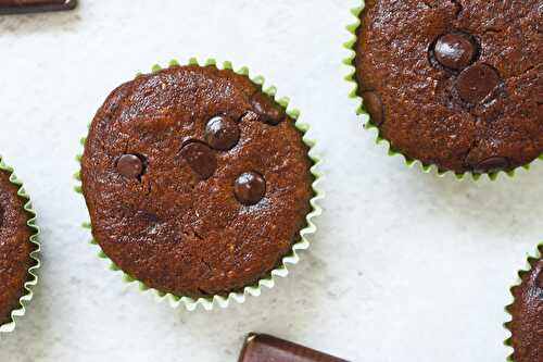 Vegan & Gluten-Free Chocolate Muffins