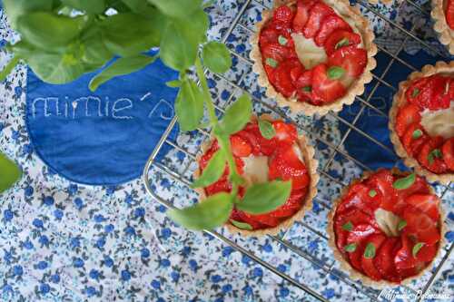 Strawberry & Frangipane Tartlets - Vegan and Gluten-Free