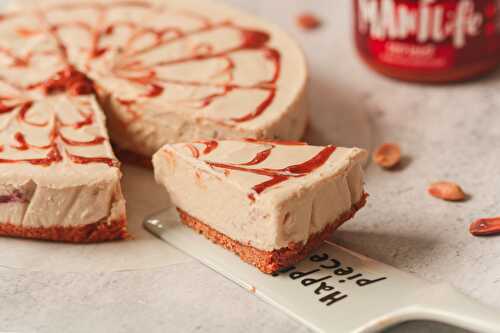 Vegan Peanut Butter Cheesecake – Gluten-Free & Refined Sugar Free