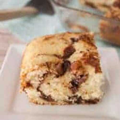 Chocolate Chip Ripple Coffee Cake