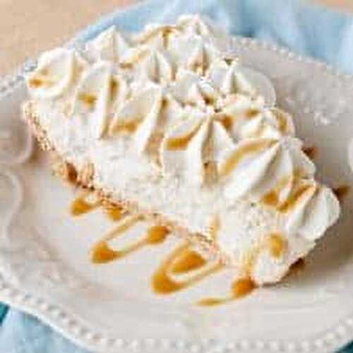 Caramel Cream Pie Recipe