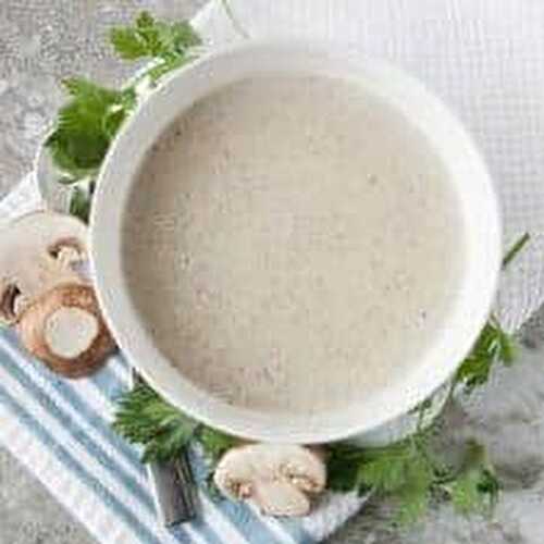 The Best Cream of Mushroom Soup