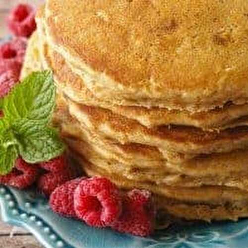 Whole Wheat Oatmeal Pancakes Recipe