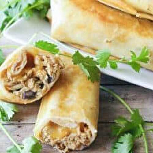 Chicken Chimichangas Recipe